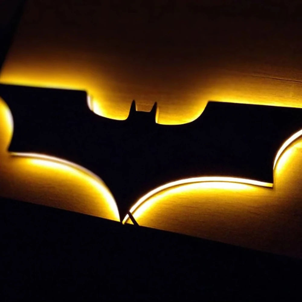 3D Bat RGB Wall Lamp