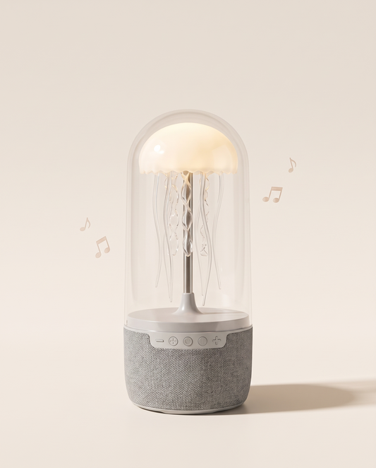 Jellyfish Bluetooth speaker night lamp