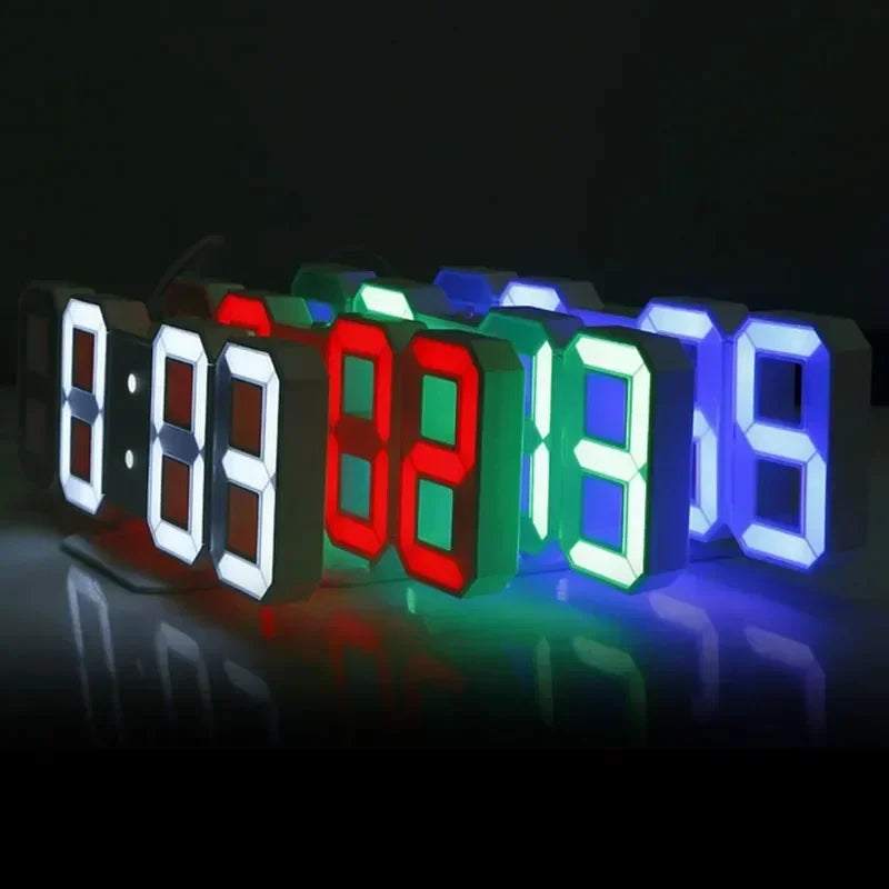 3D LED Wall Clock