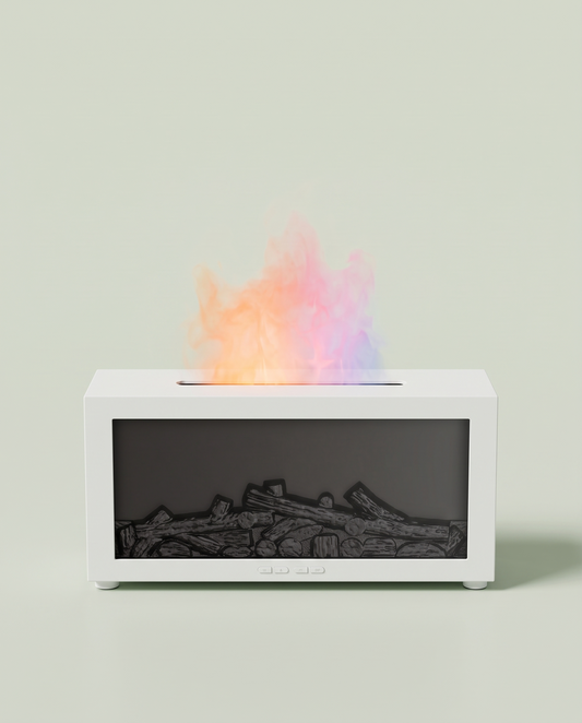 3D flame fireplace aroma diffuser