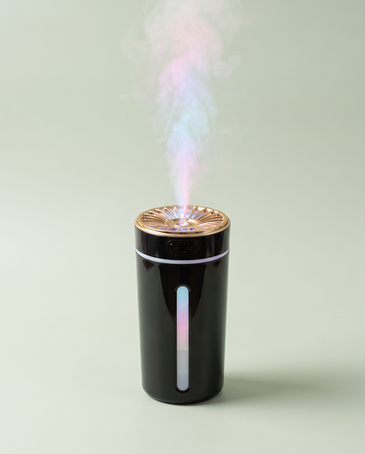 Wireless air humidifier with colorful light