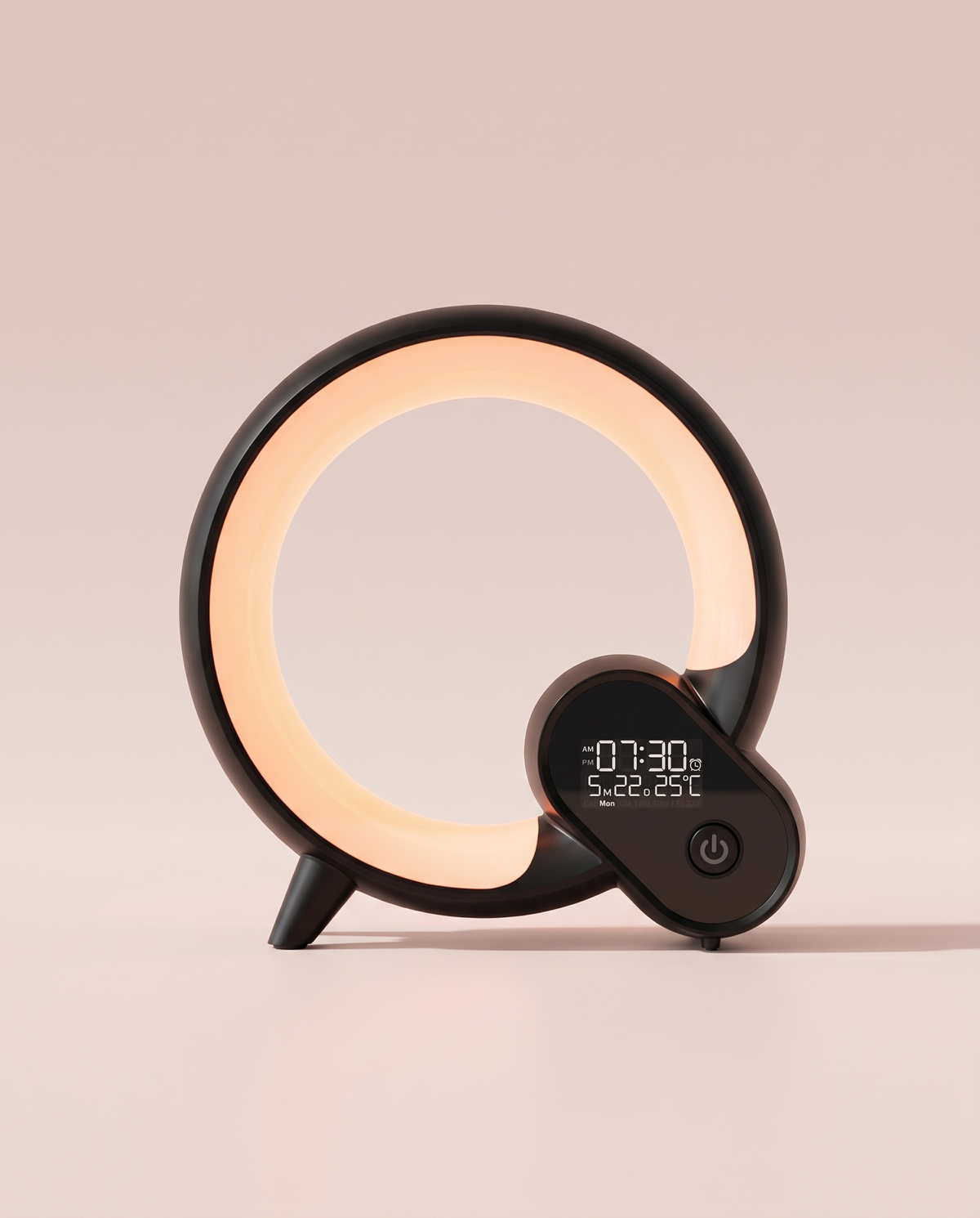 Sunrise alarm clock light with Bluetooth speaker