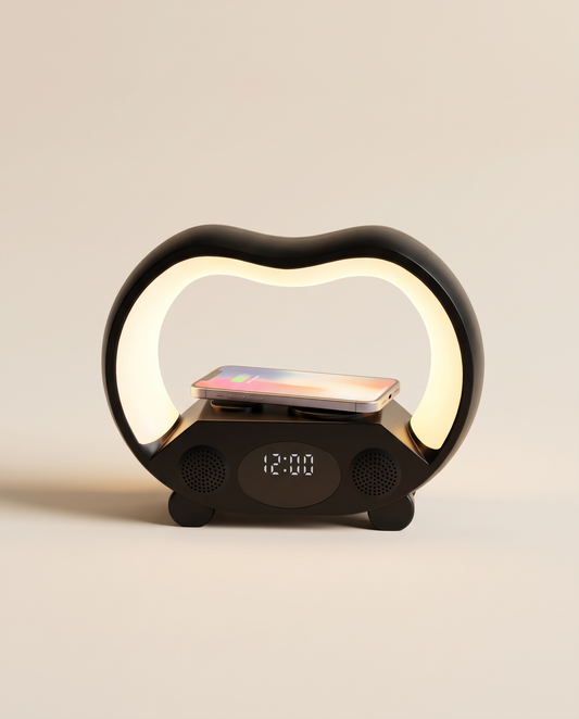 Smart LED charging lamp with speaker